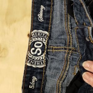 Women's SO Authentic Heritage blue jeans